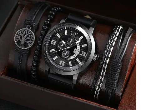 Electronics Black Wrist Watch