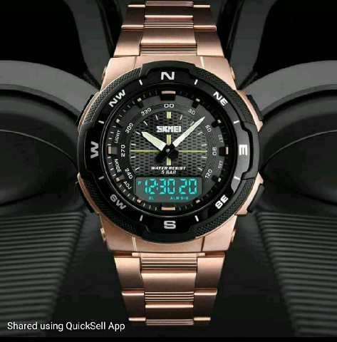 Electronics Black Wrist Watch